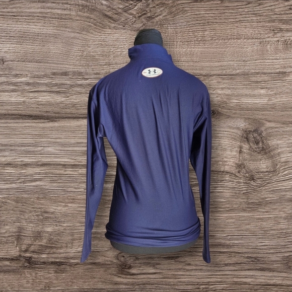 ⭐️Under Armour Women's Navy Long Sleeve Shiet Size Med - Picture 2 of 6